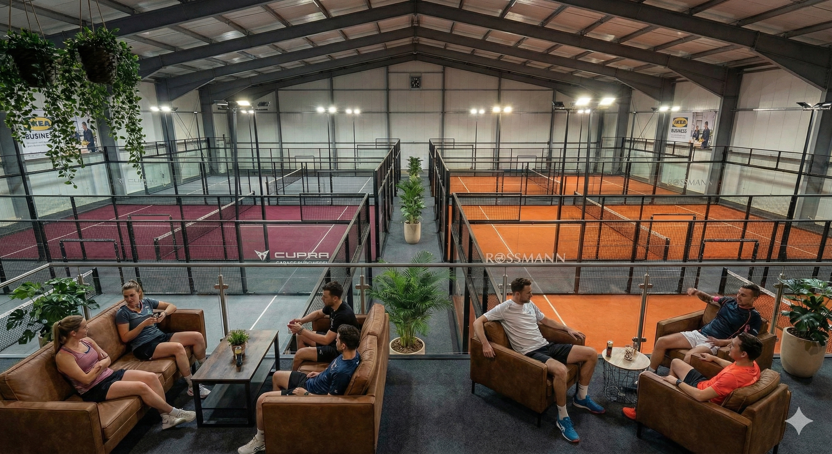 Padel Hangout Lounge
